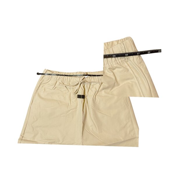 Fear of God Essentials Women's Sand Relaxed Trousers Pants NEW with Tags - Picture 3 of 9